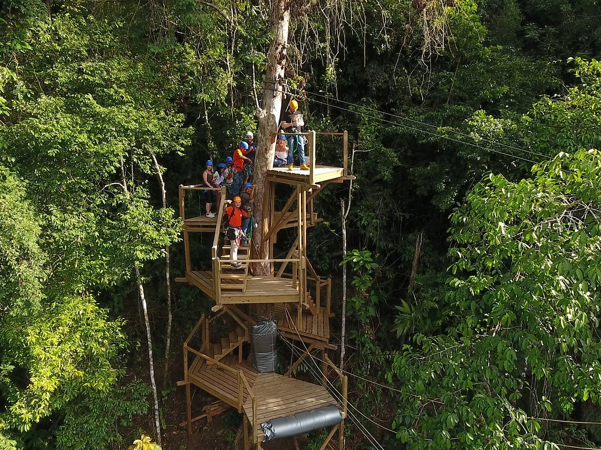 Ziplining