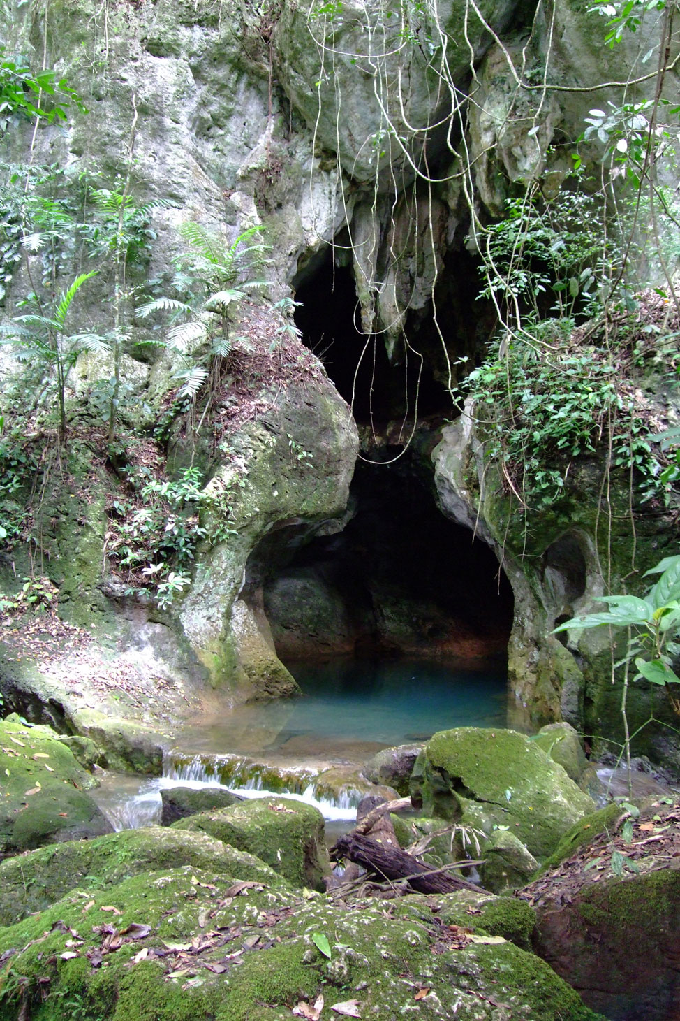 ATM cave interior