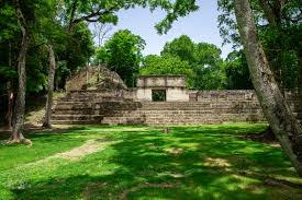 Cahal Pech courtyard
