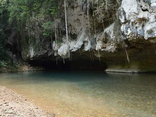 Cave tubing at Nohoch Che'en